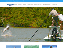 Tablet Screenshot of naplesflyfishing.com